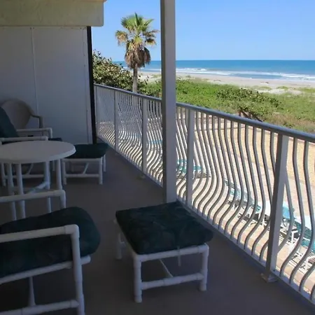 Ocean Beach Villas Unit 203- Direct Oceanfront Condo! Cocoa Beach Exterior photo